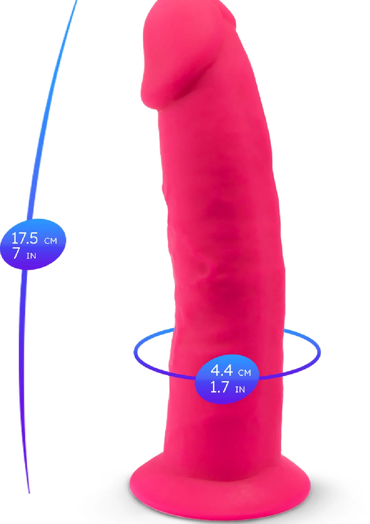 Bestel: Dong Model 7.5 inch by SilexD - bij Happytoys: de erotische sex webshop | liever Happy dan Easy ⭐⭐⭐⭐⭐