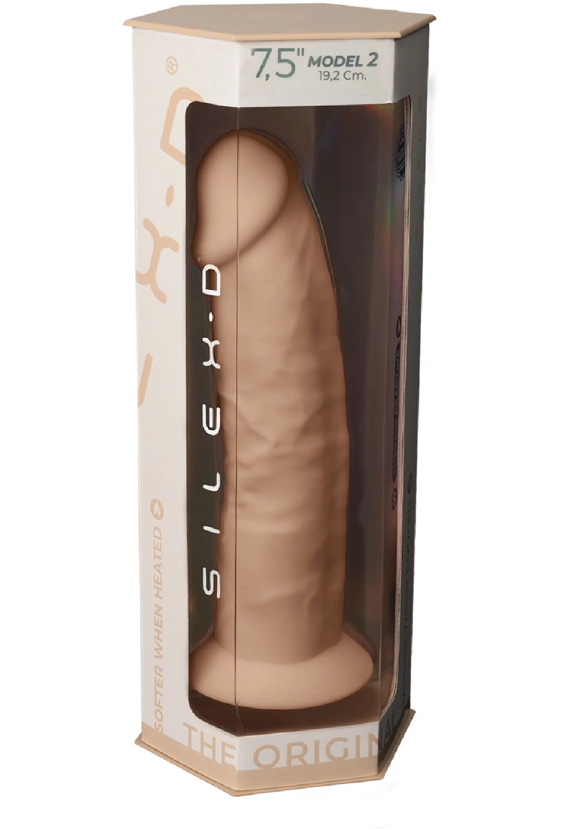 Bestel: Dong Model 7.5 inch by SilexD - bij Happytoys: de erotische sex webshop | liever Happy dan Easy ⭐⭐⭐⭐⭐