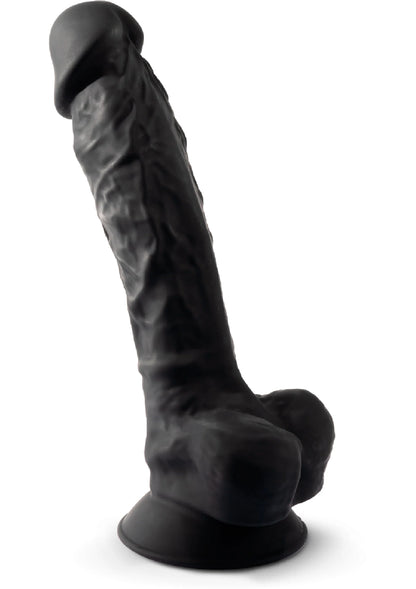 Bestel: Dildo Model 9 inch by Silex - bij Happytoys: de erotische sex webshop | liever Happy dan Easy ⭐⭐⭐⭐⭐ - Zwart - 29706 - BLACK