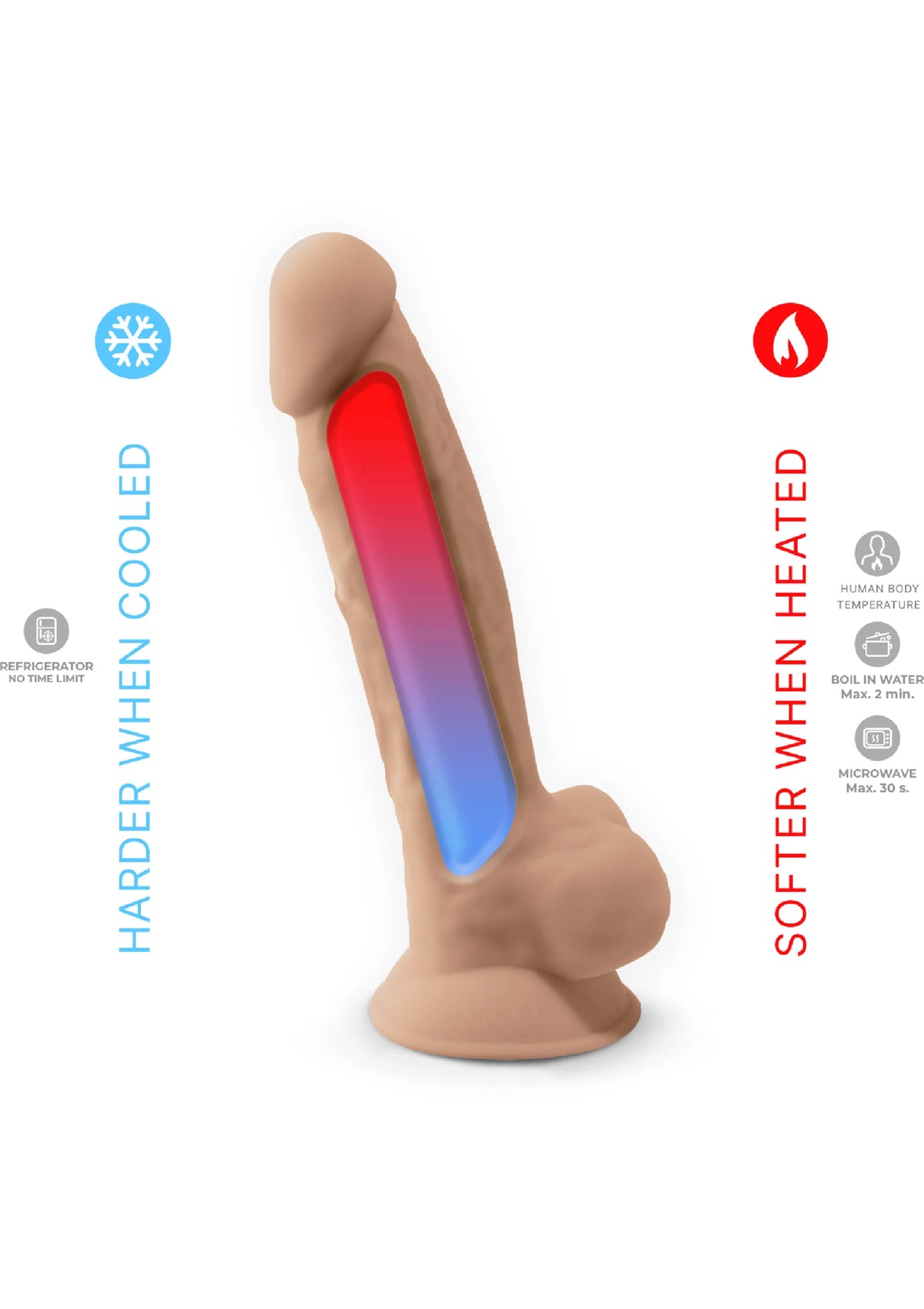 Bestel: Dildo Model 9 inch by Silex - bij Happytoys: de erotische sex webshop | liever Happy dan Easy ⭐⭐⭐⭐⭐
