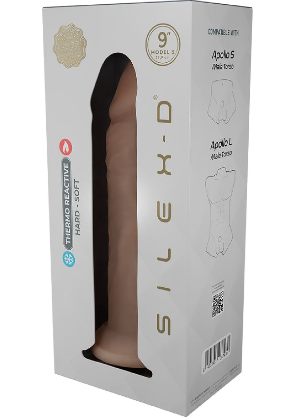 Bestel: Silicone Dong Model 9 inch by Silex - D Apollo Series - bij Happytoys: de erotische sex webshop | liever Happy dan Easy ⭐⭐⭐⭐⭐