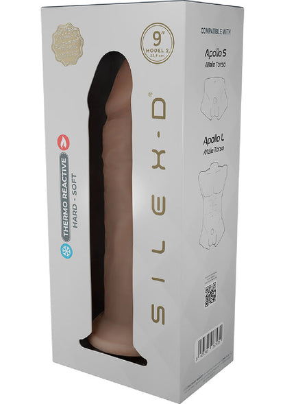 Bestel: Silicone Dong Model 9 inch by Silex - D Apollo Series - bij Happytoys: de erotische sex webshop | liever Happy dan Easy ⭐⭐⭐⭐⭐