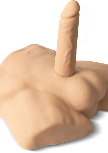 Bestel: Silicone Demi Torso Small by Silex - D - bij Happytoys: de erotische sex webshop | liever Happy dan Easy ⭐⭐⭐⭐⭐ - Default Title - 29736 - SKIN