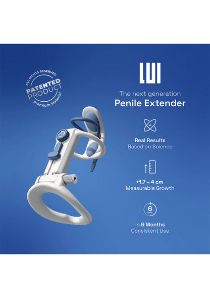 Bestel: Lui Maxtender Penis Extender M by Silex - D - bij Happytoys: de erotische sex webshop | liever Happy dan Easy ⭐⭐⭐⭐⭐