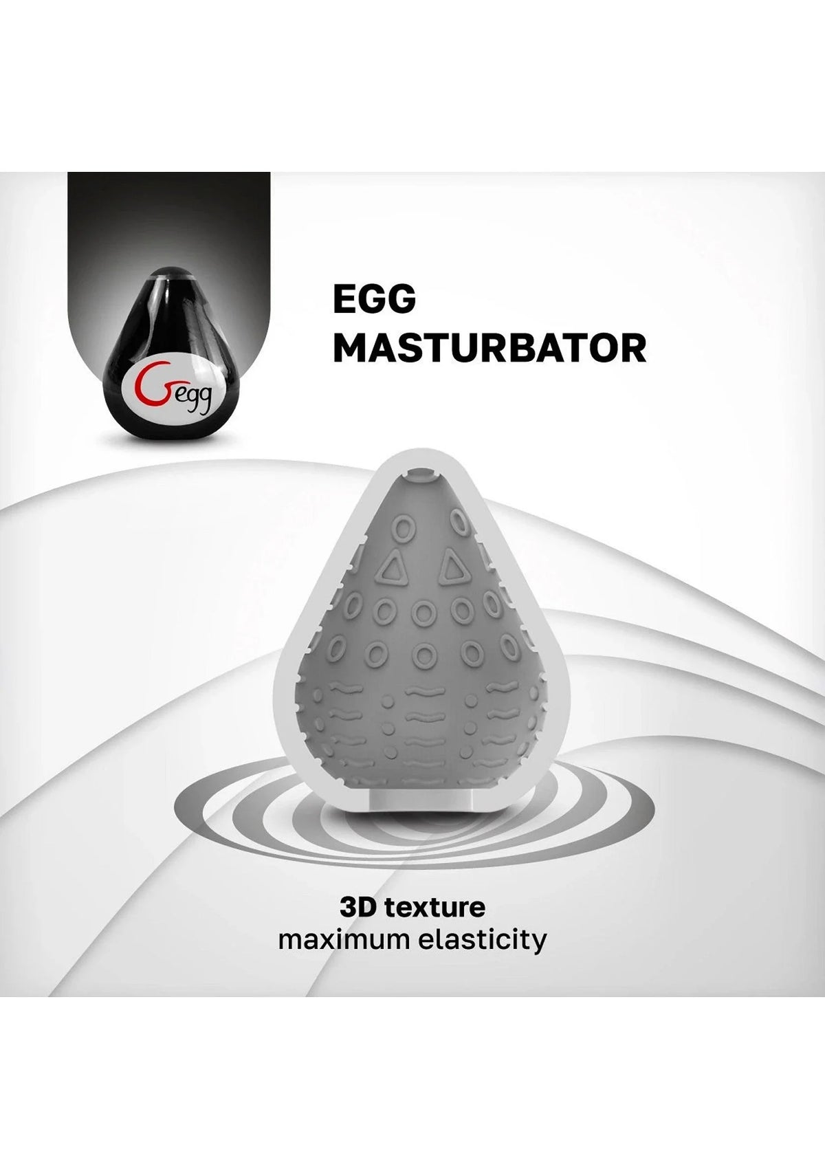 Bestel: G - Egg Masturbator by G - Vibe - bij Happytoys: de erotische sex webshop | liever Happy dan Easy ⭐⭐⭐⭐⭐