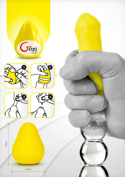 Bestel: G - Egg Masturbator by G - Vibe - bij Happytoys: de erotische sex webshop | liever Happy dan Easy ⭐⭐⭐⭐⭐