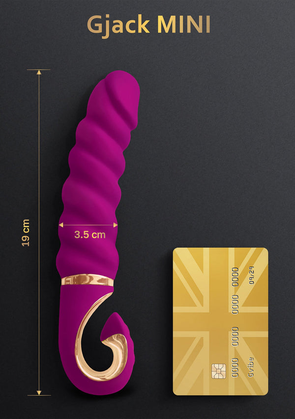 Bestel: Gjack Mini vibrator by G - Vibe - bij Happytoys: de erotische sex webshop | liever Happy dan Easy ⭐⭐⭐⭐⭐