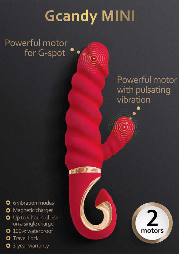 Bestel: Gcandy Mini vibrator by G - Vibe - bij Happytoys: de erotische sex webshop | liever Happy dan Easy ⭐⭐⭐⭐⭐