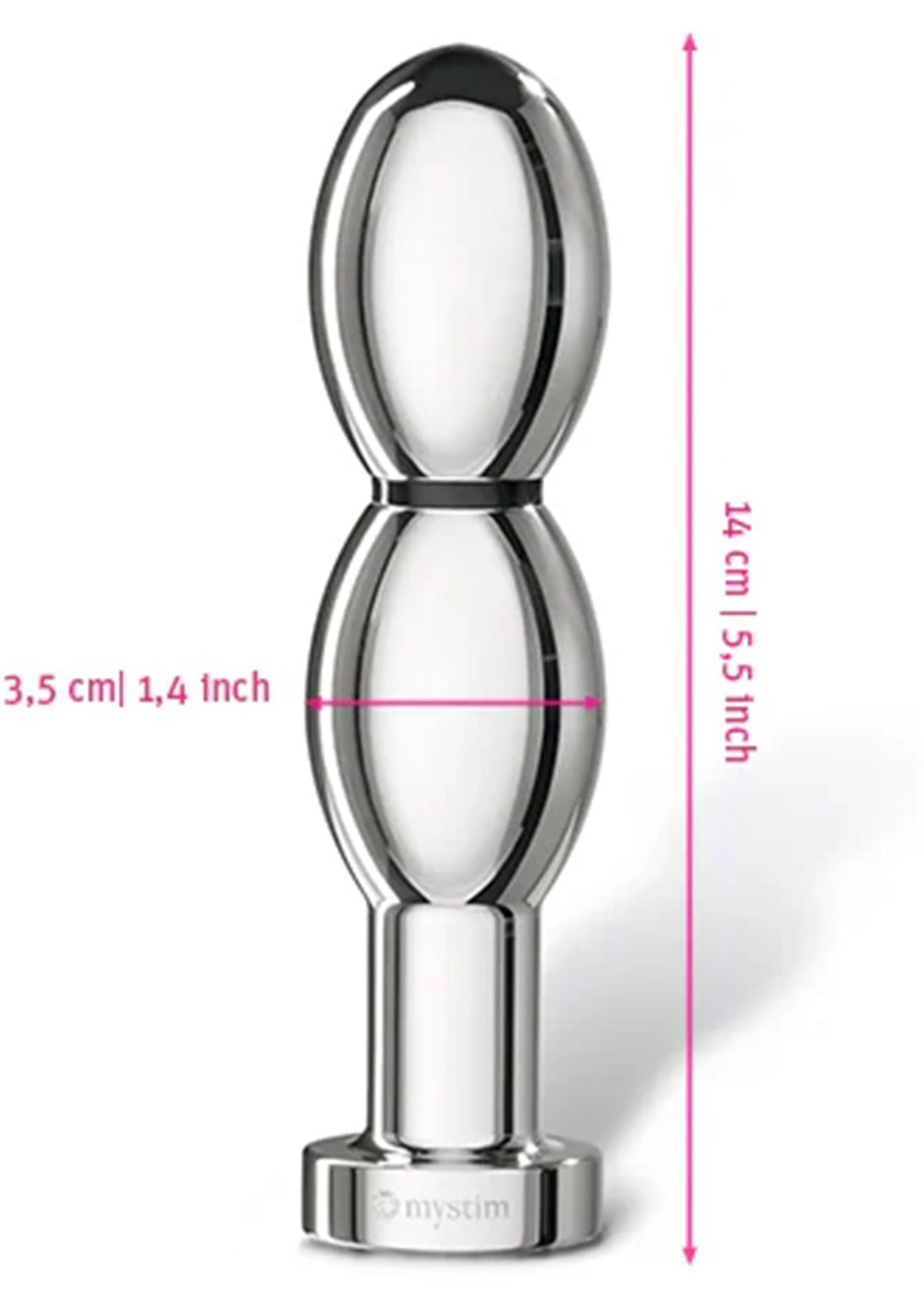 Bestel: Oh - Thello Oval Plug by MyStim - bij Happytoys: de erotische sex webshop | liever Happy dan Easy ⭐⭐⭐⭐⭐