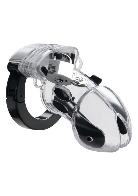 Bestel: Pubic Enemy No. 1 Cock Cage by MyStim - bij Happytoys: de erotische sex webshop | liever Happy dan Easy ⭐⭐⭐⭐⭐ - Default Title - 33522 - CLEAR
