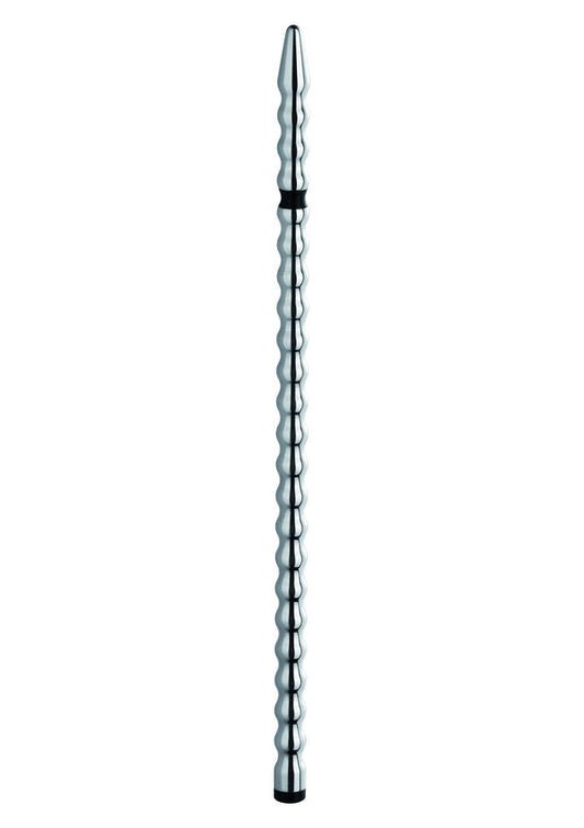 Bestel: Tickleberry Finn Ribbed Sound urethra Penis Plug by MyStim - bij Happytoys: de erotische sex webshop | liever Happy dan Easy ⭐⭐⭐⭐⭐ - Default Title - 33529 - SILVER