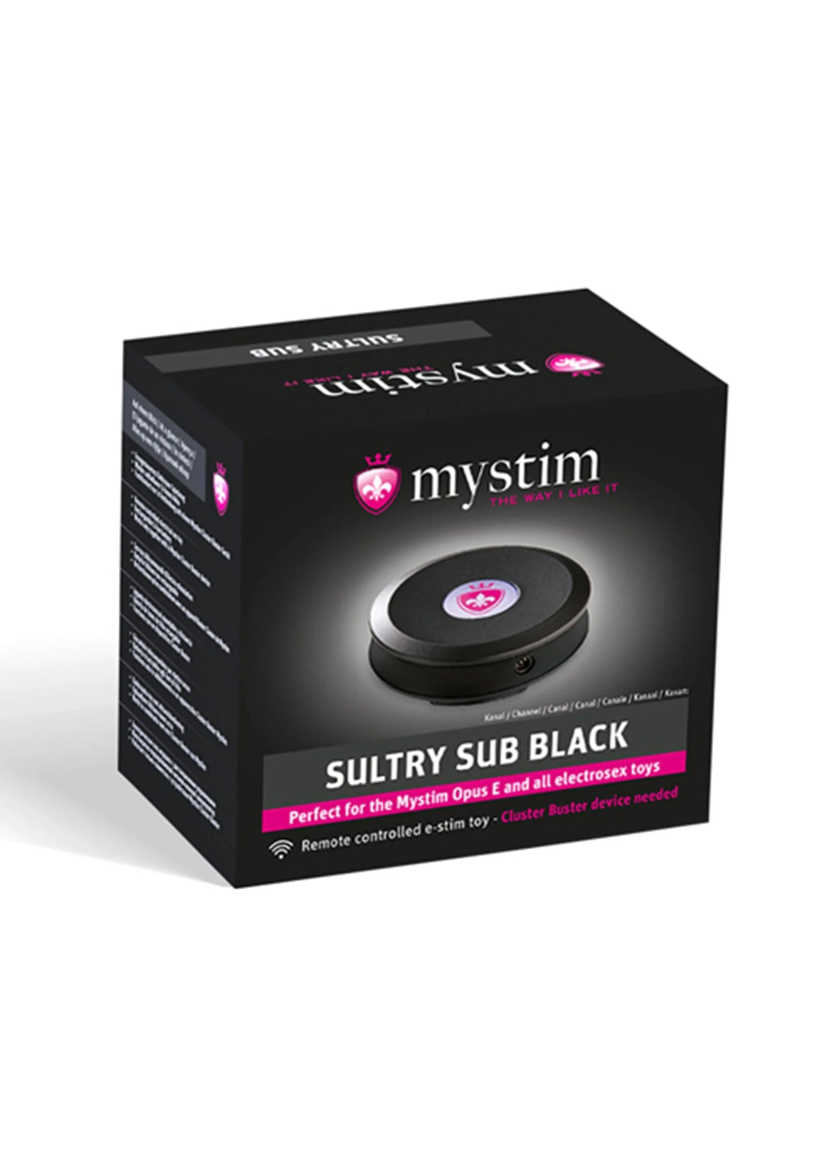 Bestel: Sultry Subs Receiver Channel 2 by MyStim - bij Happytoys: de erotische sex webshop | liever Happy dan Easy ⭐⭐⭐⭐⭐