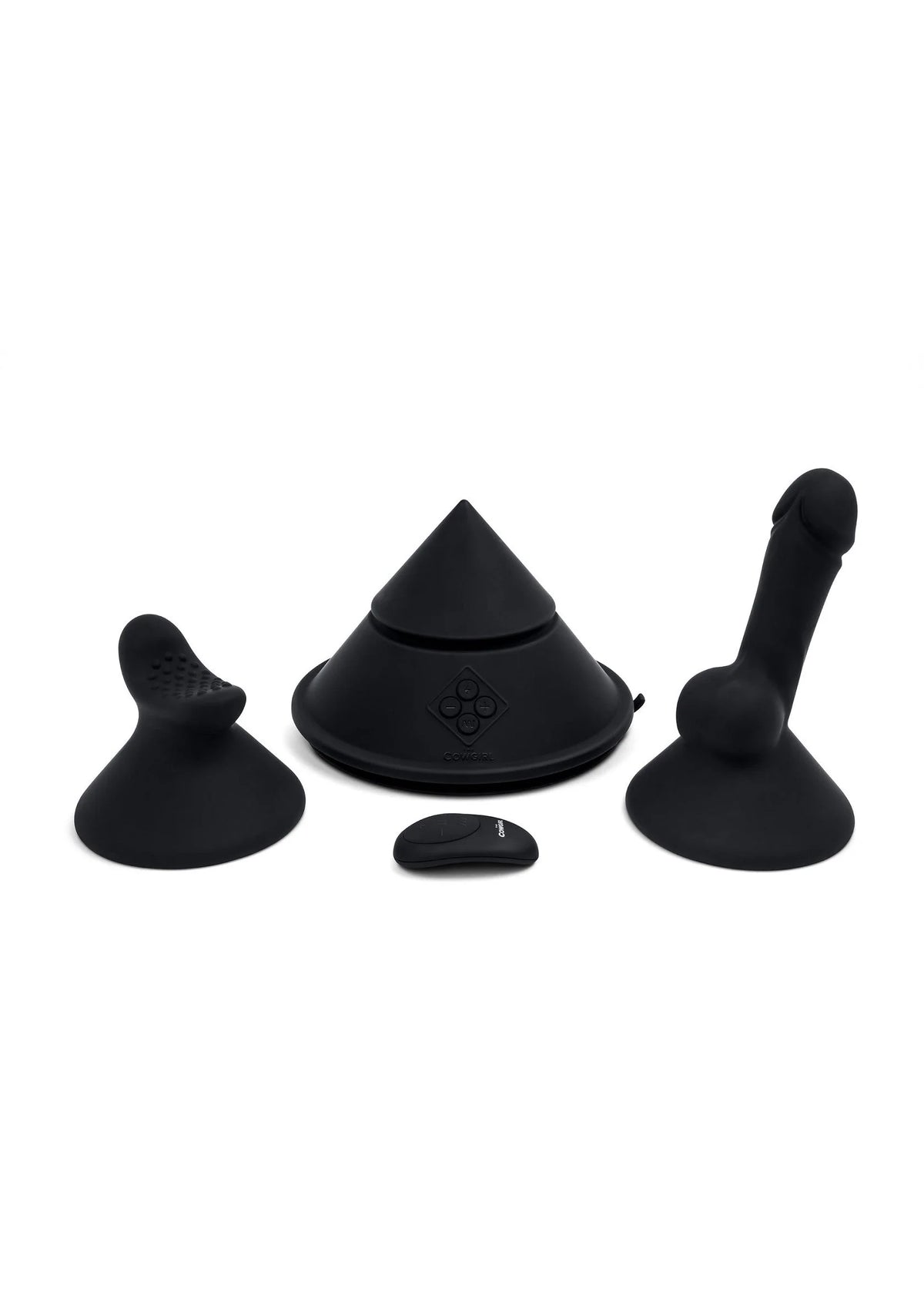 Bestel: The Cowgirl Cone Sex Machine by Cowgirl - bij Happytoys: de erotische sex webshop | liever Happy dan Easy ⭐⭐⭐⭐⭐ - Default Title - 35253 - BLACK