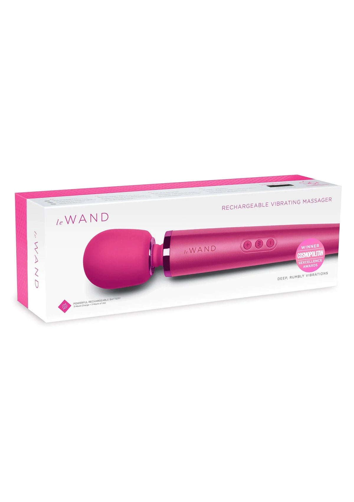 Bestel: Rechargeable Massager by Le Wand - bij Happytoys: de erotische sex webshop | liever Happy dan Easy ⭐⭐⭐⭐⭐