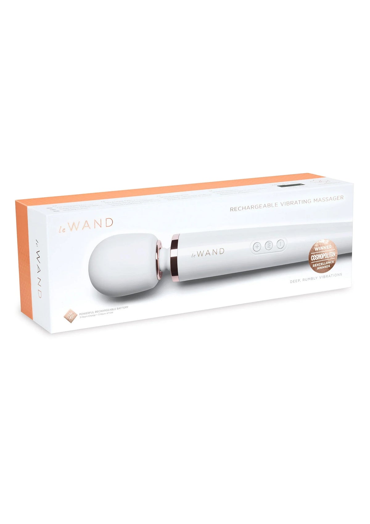 Bestel: Rechargeable Massager by Le Wand - bij Happytoys: de erotische sex webshop | liever Happy dan Easy ⭐⭐⭐⭐⭐