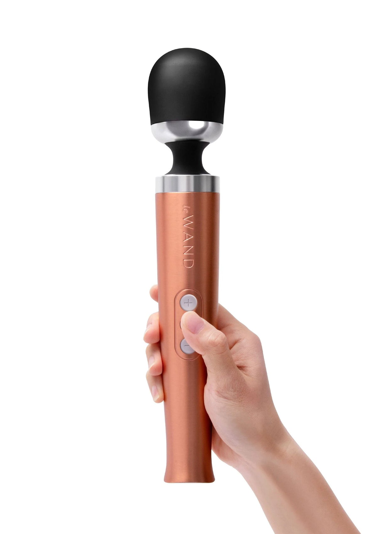 Bestel: Die Cast Rechargeable Vibrating Massager by Le Wand - bij Happytoys: de erotische sex webshop | liever Happy dan Easy ⭐⭐⭐⭐⭐ - Roségoud - 35306 - ROSEGOLD