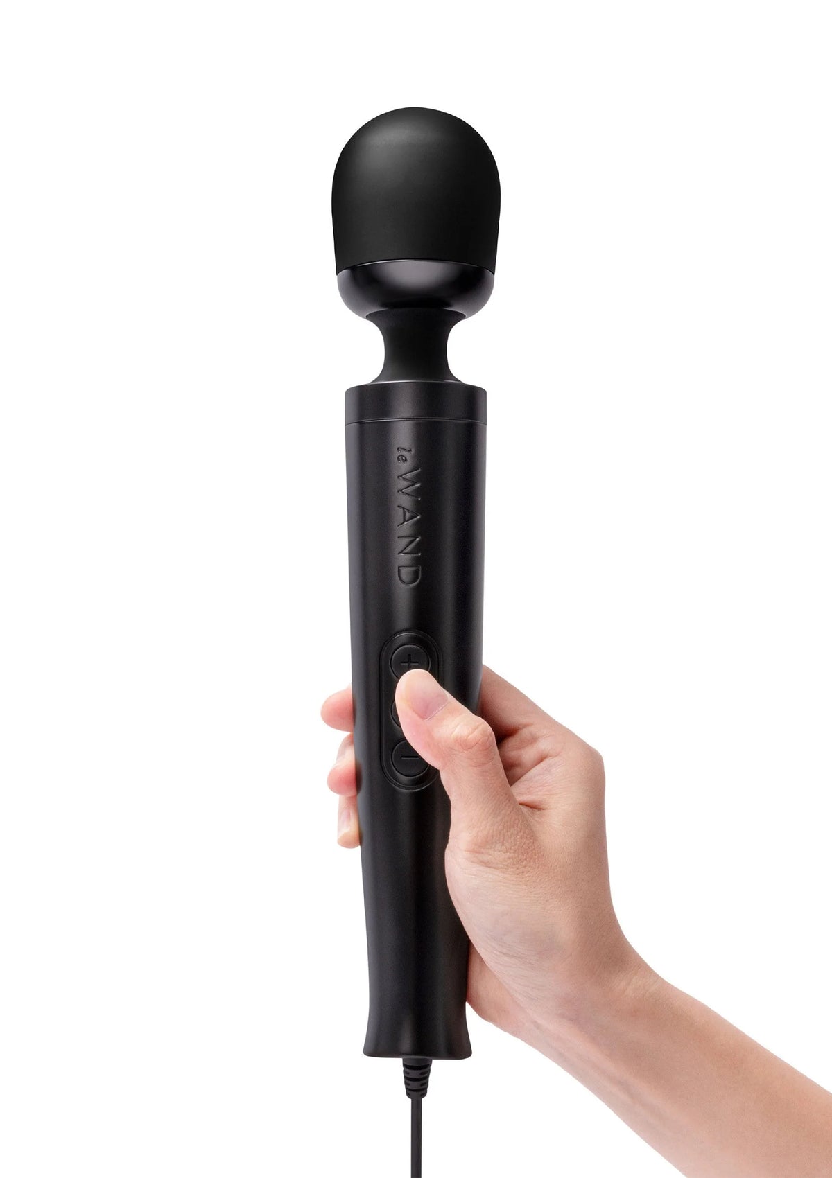 Bestel: Le Wand Die Cast Plug - In Vibrating Massager - bij Happytoys: de erotische sex webshop | liever Happy dan Easy ⭐⭐⭐⭐⭐ - Zwart - 35307 - BLACK