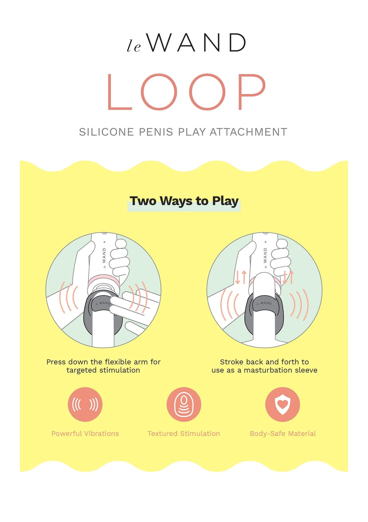Bestel: Loop Penis Play Head by LeWand - bij Happytoys: de erotische sex webshop | liever Happy dan Easy ⭐⭐⭐⭐⭐