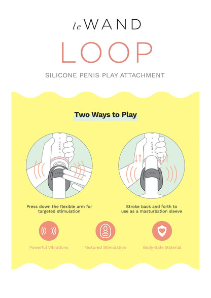 Bestel: Loop Penis Play Head by LeWand - bij Happytoys: de erotische sex webshop | liever Happy dan Easy ⭐⭐⭐⭐⭐