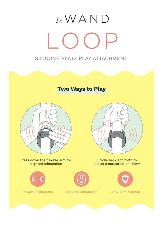 Bestel: Loop Penis Play Head by LeWand - bij Happytoys: de erotische sex webshop | liever Happy dan Easy ⭐⭐⭐⭐⭐
