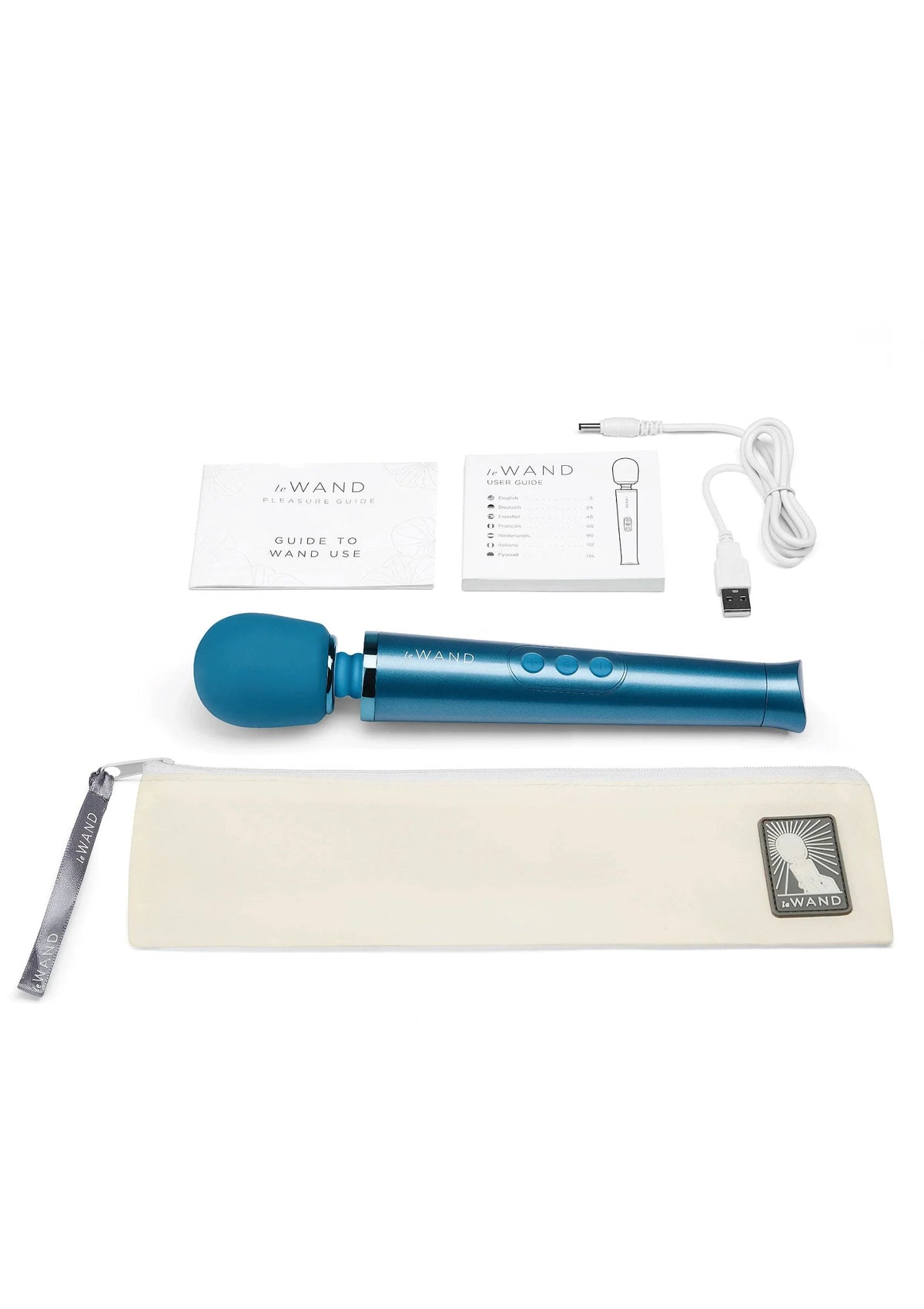 Bestel: Petite Rechargeable Wand Vibrator by Le Wand - bij Happytoys: de erotische sex webshop | liever Happy dan Easy ⭐⭐⭐⭐⭐