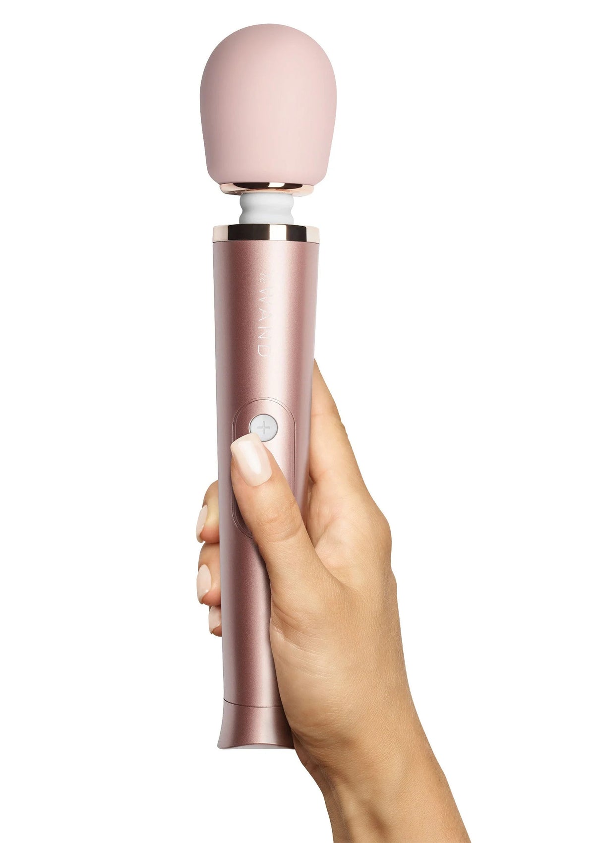 Bestel: Petite Rechargeable Wand Vibrator by Le Wand - bij Happytoys: de erotische sex webshop | liever Happy dan Easy ⭐⭐⭐⭐⭐ - Roségoud - 35321 - ROSEGOLD