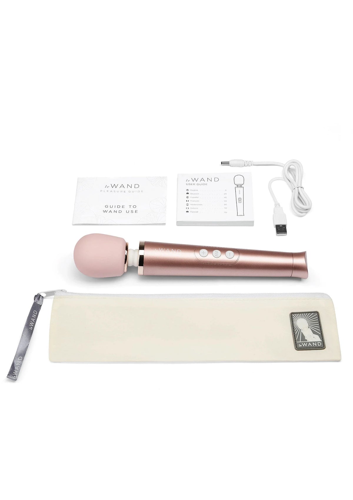 Bestel: Petite Rechargeable Wand Vibrator by Le Wand - bij Happytoys: de erotische sex webshop | liever Happy dan Easy ⭐⭐⭐⭐⭐