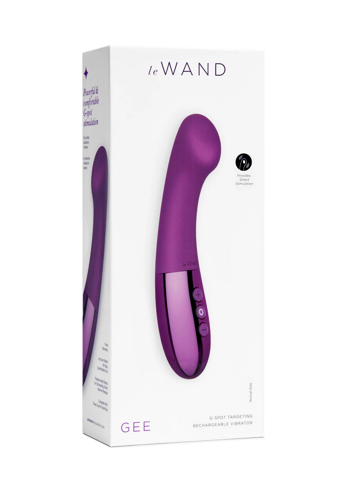 Bestel: Le Wand Gee by Le Wand - bij Happytoys: de erotische sex webshop | liever Happy dan Easy ⭐⭐⭐⭐⭐