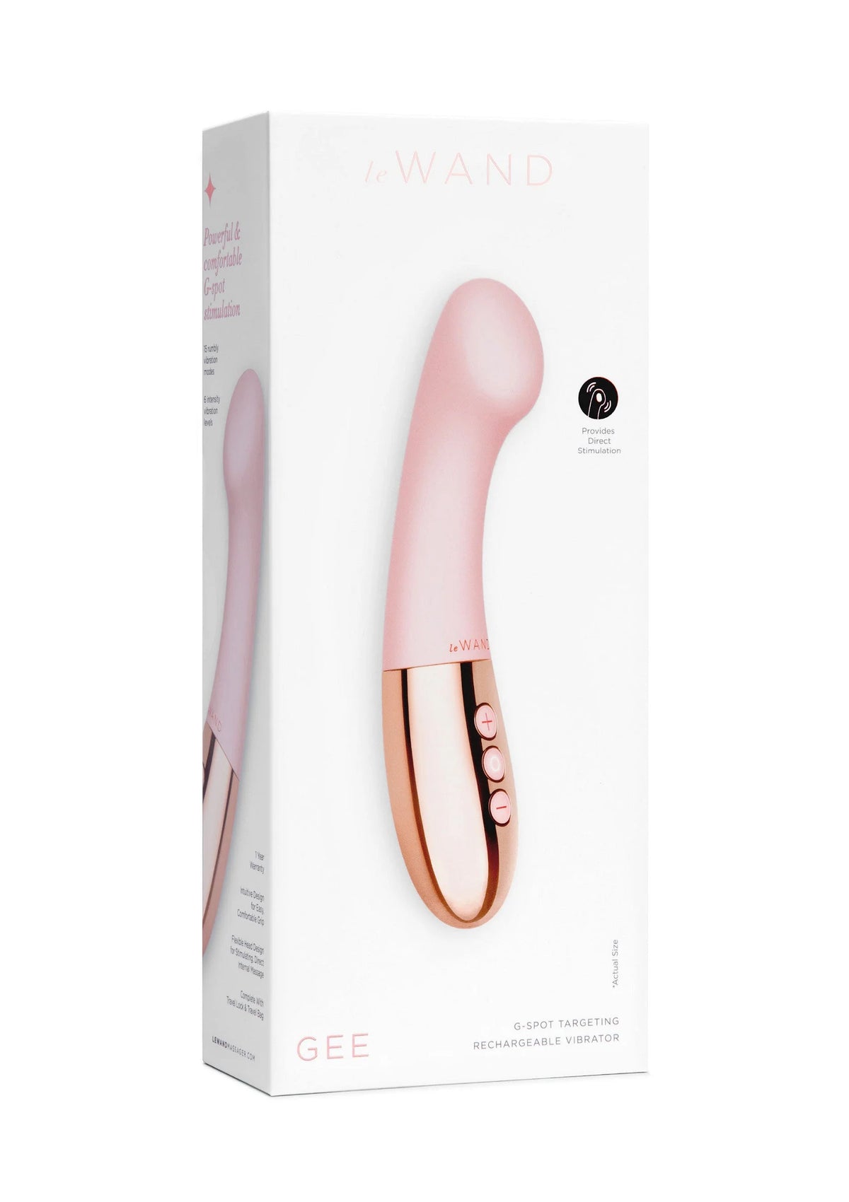 Bestel: Le Wand Gee by Le Wand - bij Happytoys: de erotische sex webshop | liever Happy dan Easy ⭐⭐⭐⭐⭐