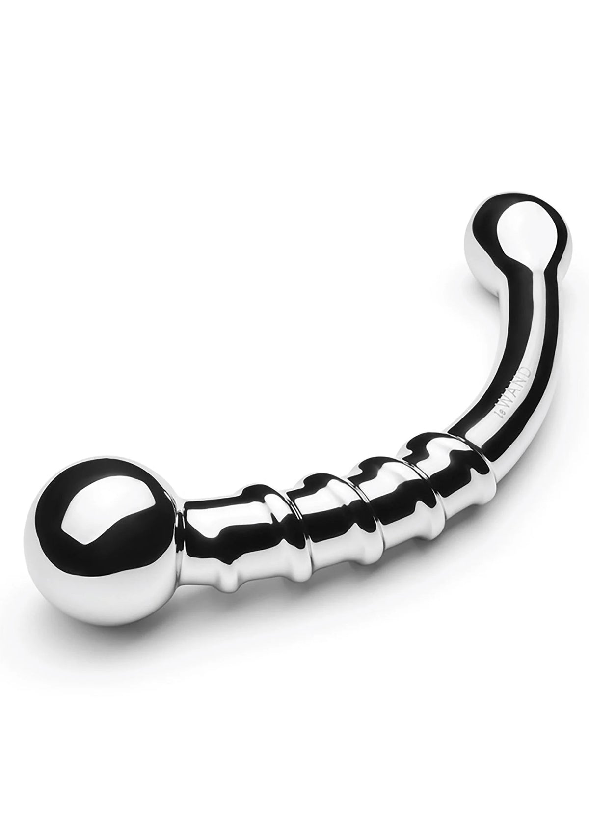 Bestel: Chrome Bow butplug by Le Wand - bij Happytoys: de erotische sex webshop | liever Happy dan Easy ⭐⭐⭐⭐⭐ - Default Title - 35381 - SILVER