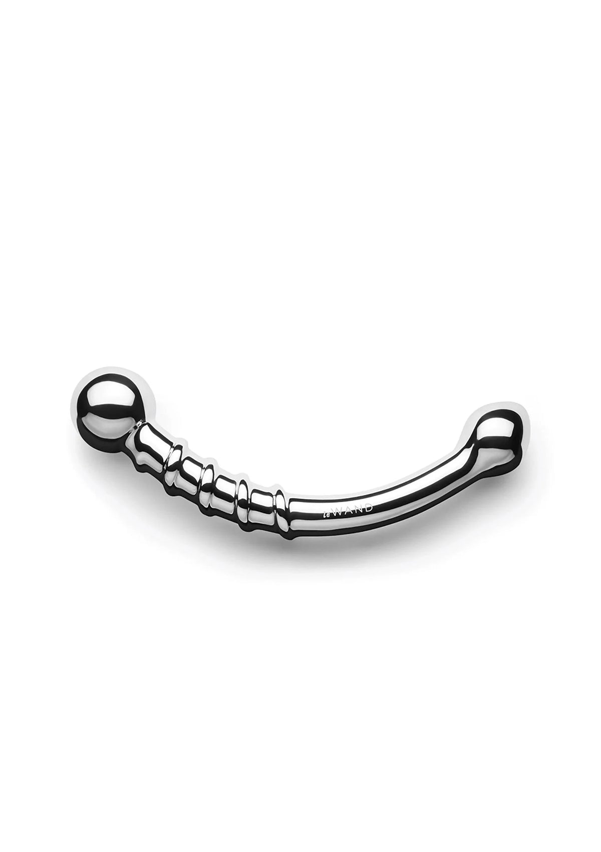 Bestel: Chrome Bow butplug by Le Wand - bij Happytoys: de erotische sex webshop | liever Happy dan Easy ⭐⭐⭐⭐⭐