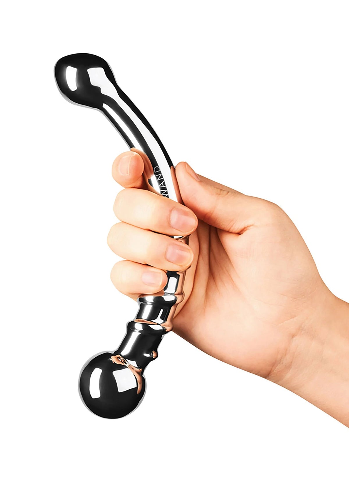 Bestel: Chrome Bow butplug by Le Wand - bij Happytoys: de erotische sex webshop | liever Happy dan Easy ⭐⭐⭐⭐⭐