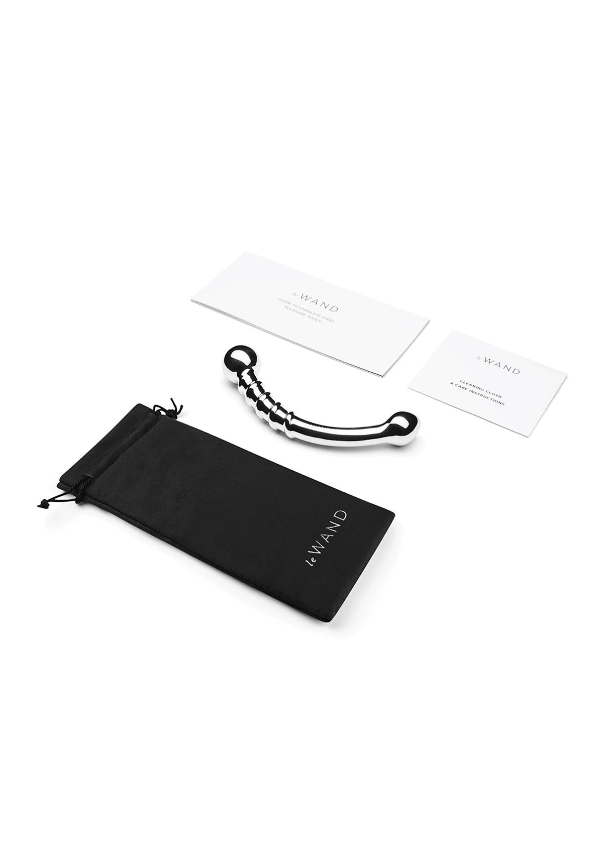 Bestel: Chrome Bow butplug by Le Wand - bij Happytoys: de erotische sex webshop | liever Happy dan Easy ⭐⭐⭐⭐⭐