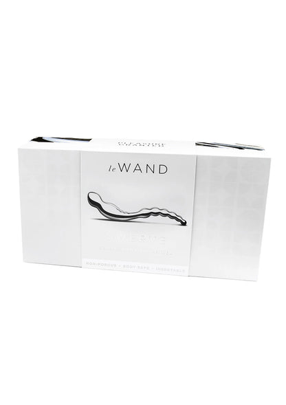 Bestel: Chrome Swerve by LeWand - bij Happytoys: de erotische sex webshop | liever Happy dan Easy ⭐⭐⭐⭐⭐