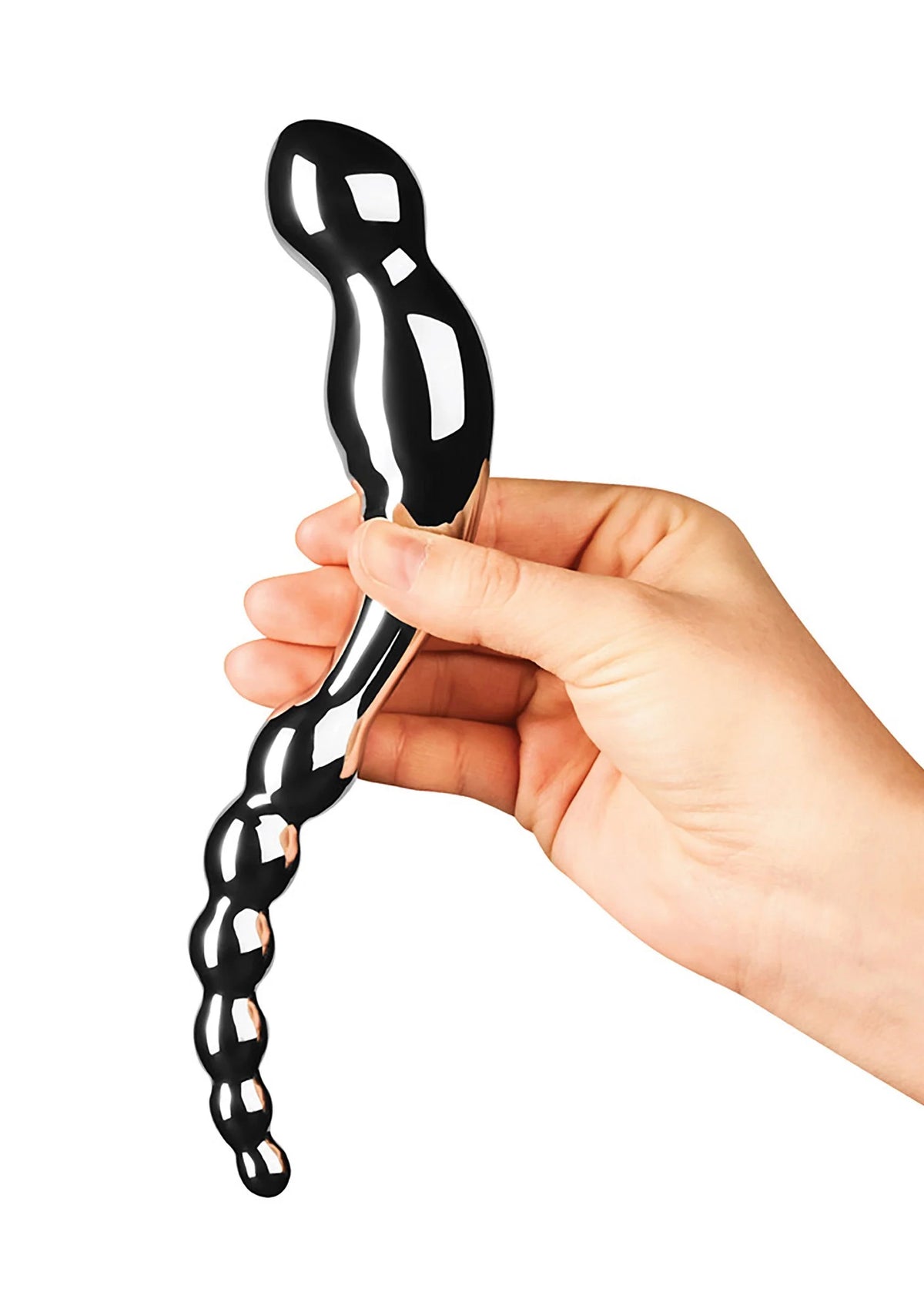Bestel: Chrome Swerve by LeWand - bij Happytoys: de erotische sex webshop | liever Happy dan Easy ⭐⭐⭐⭐⭐