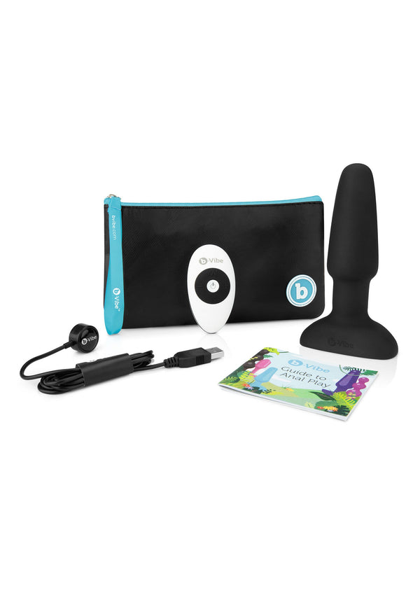 b-Vibe Rimming remote controlled anal Plug 2 by B-Vibe