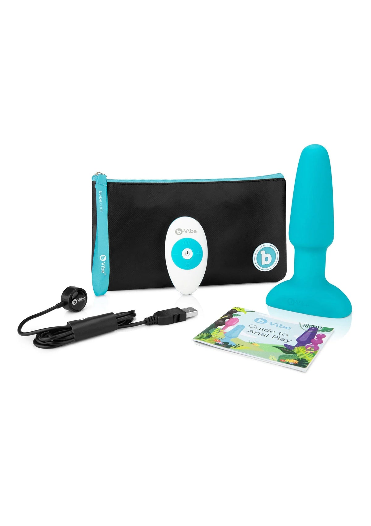 Bestel: Rimming Plug 2 with remote control by B - Vibe - bij Happytoys: de erotische sex webshop | liever Happy dan Easy ⭐⭐⭐⭐⭐