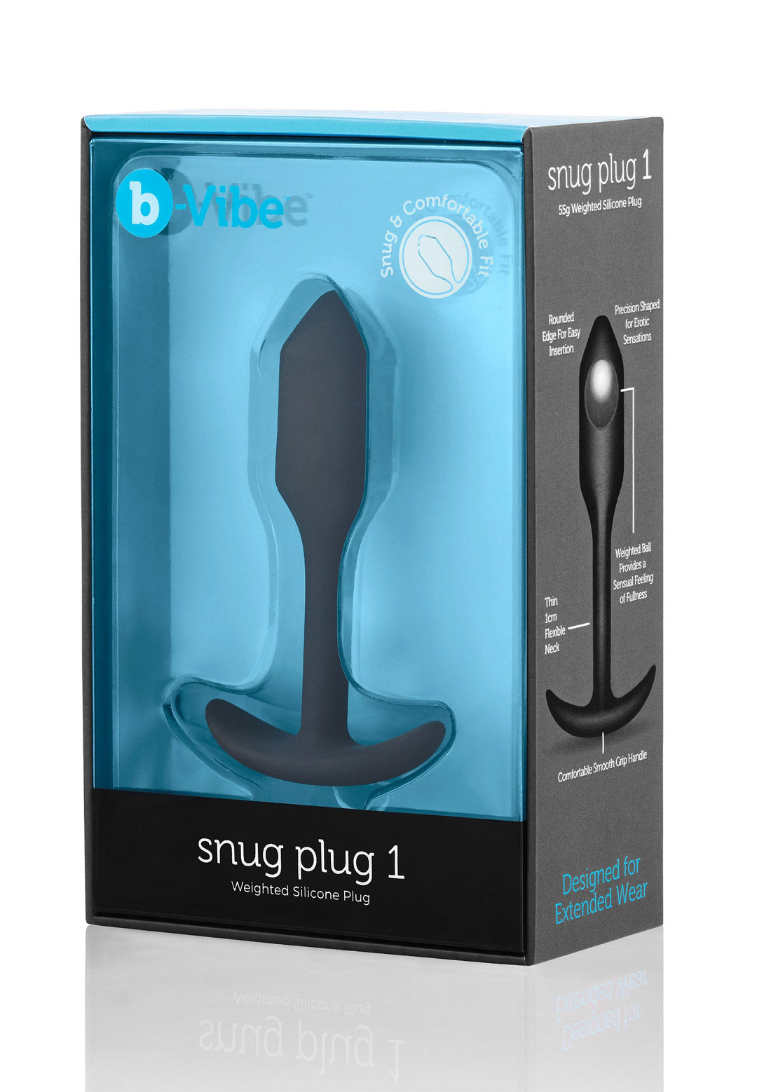 Bestel: Snug Plug 1 by B - Vibe - bij Happytoys: de erotische sex webshop | liever Happy dan Easy ⭐⭐⭐⭐⭐