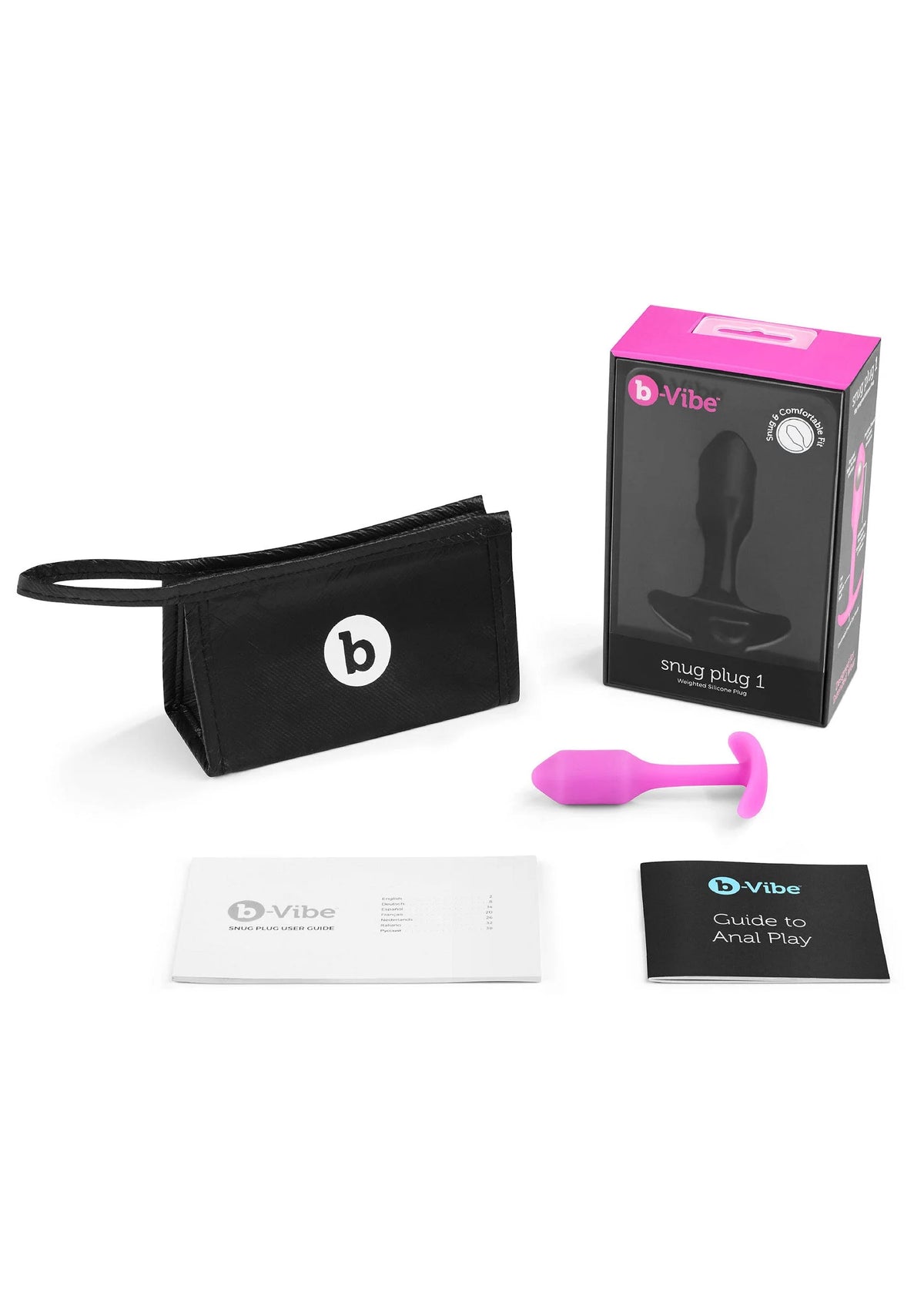 Bestel: Snug Plug 1 by B - Vibe - bij Happytoys: de erotische sex webshop | liever Happy dan Easy ⭐⭐⭐⭐⭐
