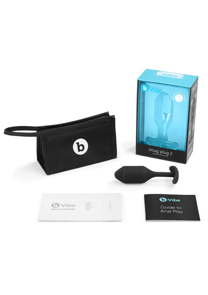 Bestel: B - Vibe Snug Plug 2 by B - Vibe - bij Happytoys: de erotische sex webshop | liever Happy dan Easy ⭐⭐⭐⭐⭐