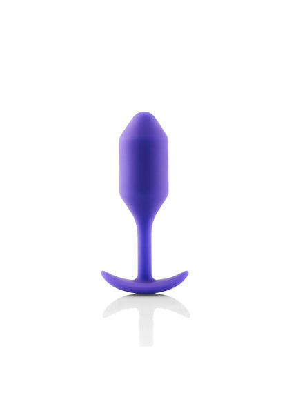 Bestel: B - Vibe Snug Plug 2 by B - Vibe - bij Happytoys: de erotische sex webshop | liever Happy dan Easy ⭐⭐⭐⭐⭐ - Paars - 35426 - PURPLE