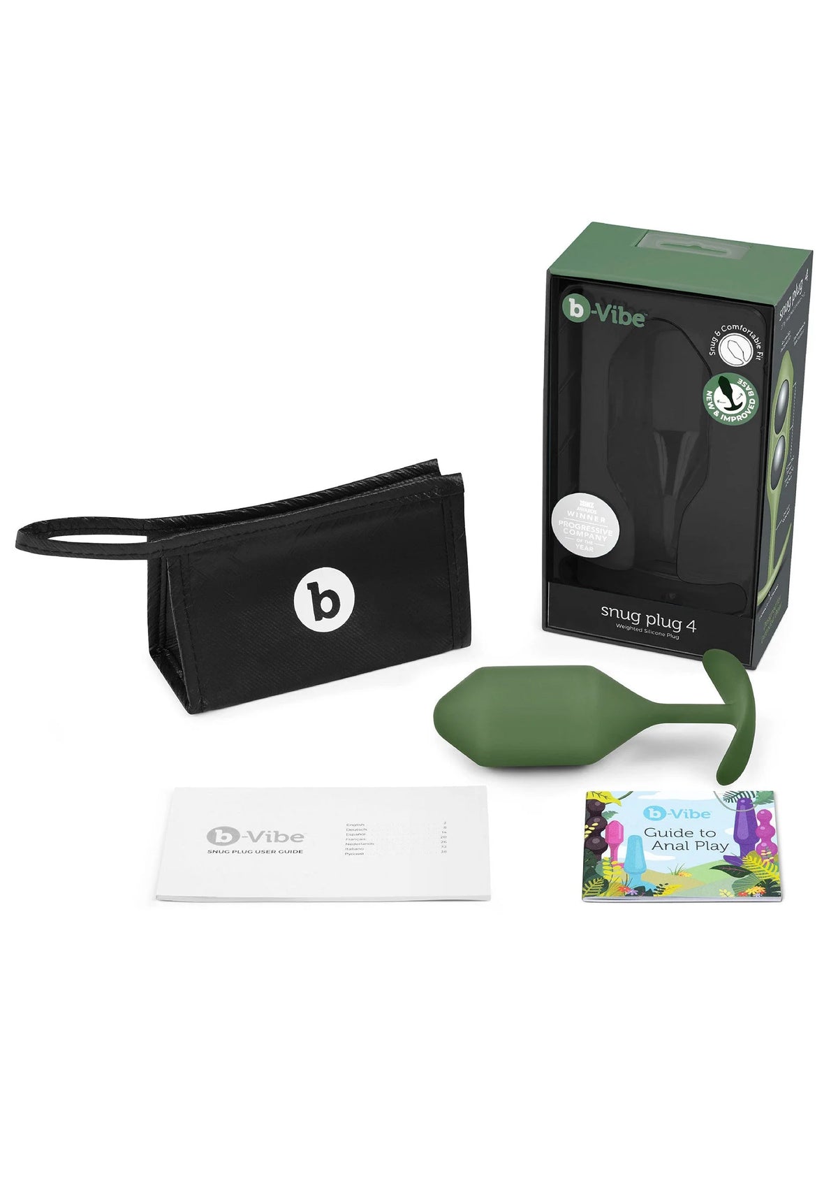 Bestel: B - Vibe Snug Plug Butplug 4 by B - Vibe - bij Happytoys: de erotische sex webshop | liever Happy dan Easy ⭐⭐⭐⭐⭐