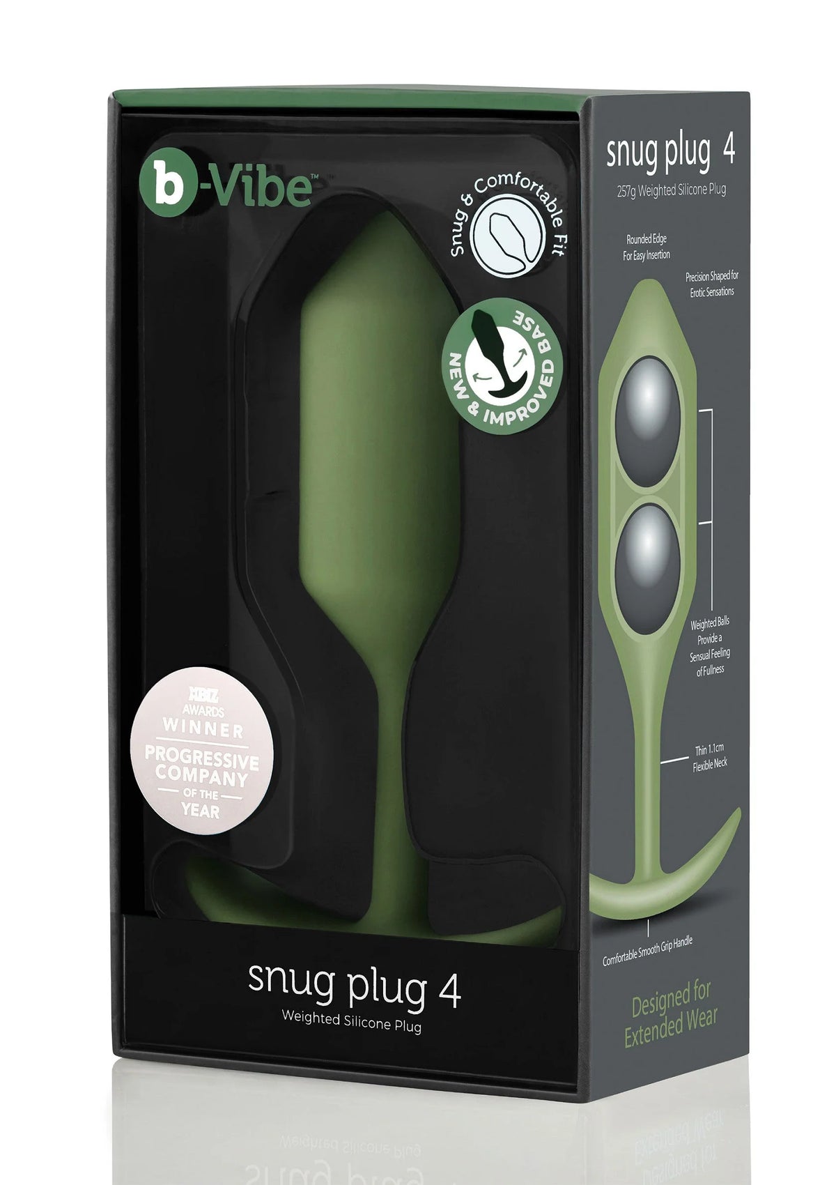 Bestel: B - Vibe Snug Plug Butplug 4 by B - Vibe - bij Happytoys: de erotische sex webshop | liever Happy dan Easy ⭐⭐⭐⭐⭐