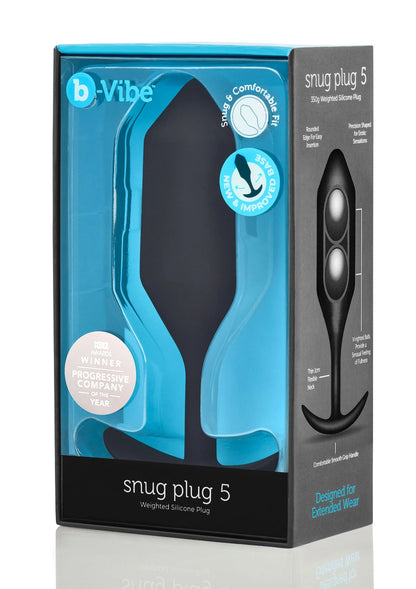 Bestel: Snug Plug 5 by B - Vibe - bij Happytoys: de erotische sex webshop | liever Happy dan Easy ⭐⭐⭐⭐⭐