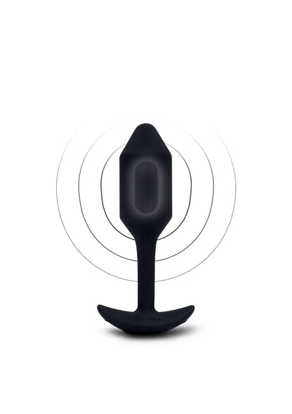 Bestel: Vibrating Snug Plug 2 by B - Vibe - bij Happytoys: de erotische sex webshop | liever Happy dan Easy ⭐⭐⭐⭐⭐ - Default Title - 35432 - BLACK
