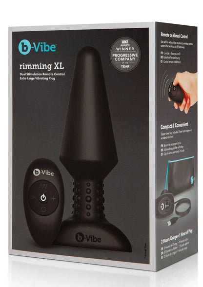 Bestel: Rimming Plug XL by B - Vibe - bij Happytoys: de erotische sex webshop | liever Happy dan Easy ⭐⭐⭐⭐⭐