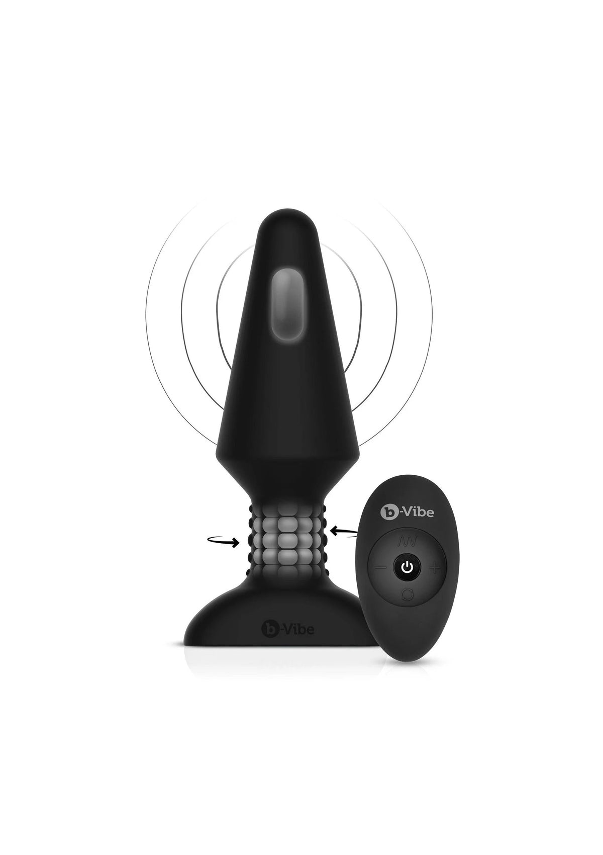 Bestel: Rimming Plug XL by B - Vibe - bij Happytoys: de erotische sex webshop | liever Happy dan Easy ⭐⭐⭐⭐⭐ - Default Title - 35434 - BLACK