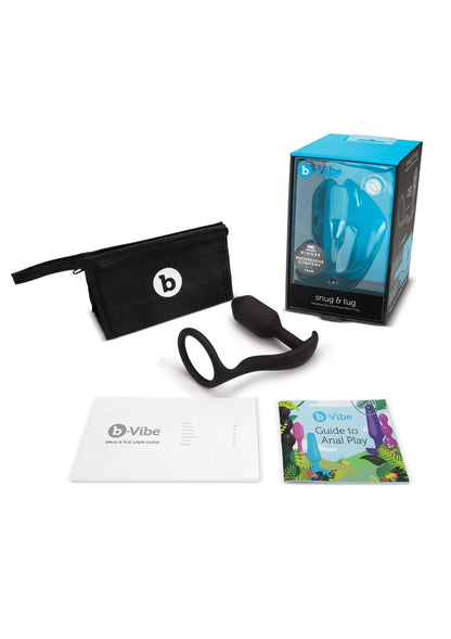 Bestel: Snug & Tug by B - Vibe - bij Happytoys: de erotische sex webshop | liever Happy dan Easy ⭐⭐⭐⭐⭐ - Default Title - 35436 - BLACK