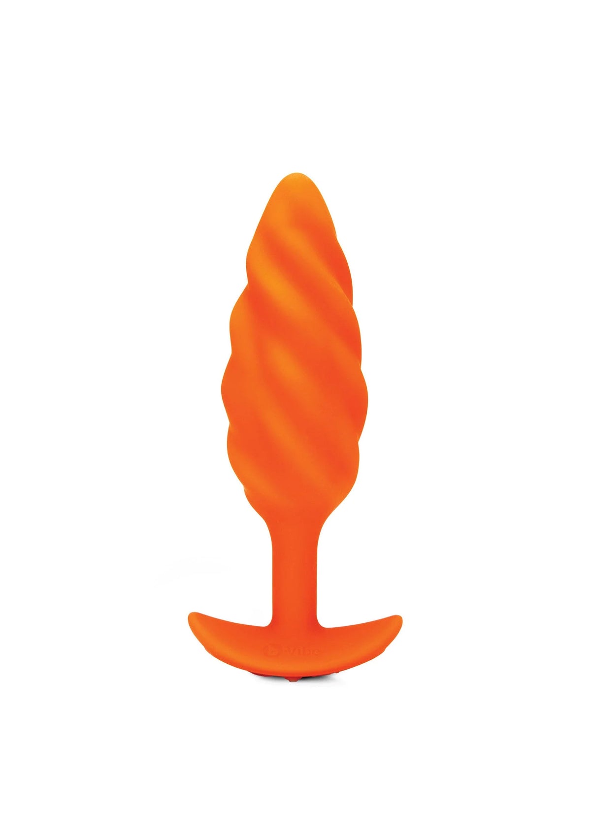 Bestel: Swirl Texture Plug by B - Vibe - bij Happytoys: de erotische sex webshop | liever Happy dan Easy ⭐⭐⭐⭐⭐ - Default Title - 35438 - ORANGE