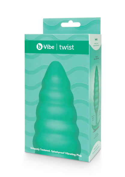 Bestel: Twist Texture Plug by B - Vibe - bij Happytoys: de erotische sex webshop | liever Happy dan Easy ⭐⭐⭐⭐⭐